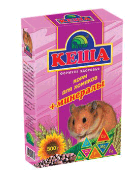 Кеша корм для хомяков 500 гр.