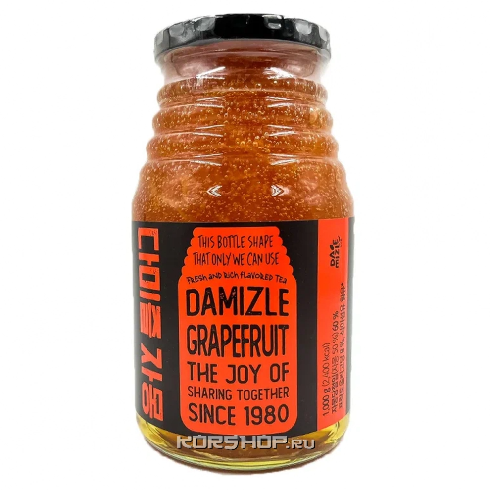 Десерт фруктовый с мякотью грейпфрута Дамизле/Damizle, Корея, 1кг Акция