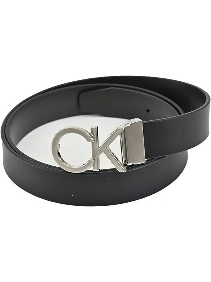 Ремень кожа Calvin Klein 1289-2 черный